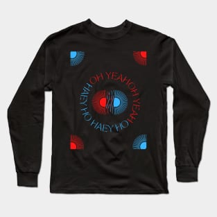 OhYeahOhYeahOhYeahOhYeah. Super cool happy extra good vibe design 2squared combo good luck. Long Sleeve T-Shirt